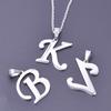 26 Buchstaben Halskette Edelstahl Initialen Halsketten Für Frauen Männer Anhänger Großes Alphabet Kette Am Hals Choker Kette Mann