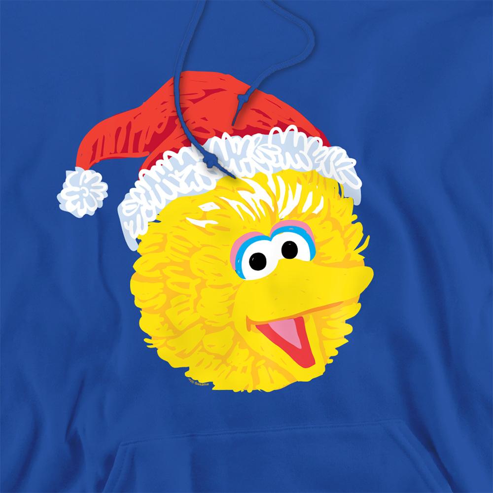 Sesame Street Unisex Adult Big Bird Scribble Christmas Hoodie