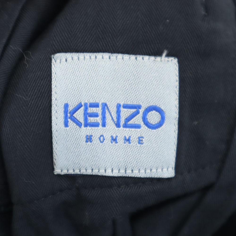 KENZO HOMME 90s Staré dlouhé kalhoty 2 černé Pánské Použité