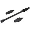 2-in-1 High-Pressure Washer Nozzle (turbo + Spray) Adjustable 140 Bar 12 L/min – Lance Kit + 2 Heads