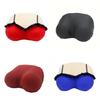 Memory Foam Funny Breast Pillow With Solid Color For Novelty Gift And Home Decor