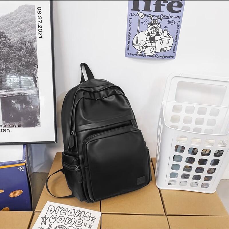 Модный мужской рюкзак из ПУ-кожи Miflame One Size