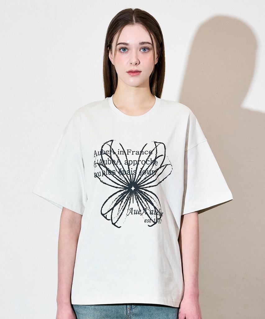 VETEZE Drawing Atelier T-Shirt (Beige)