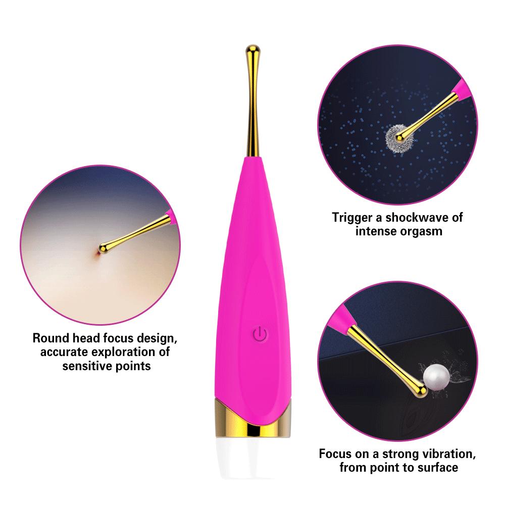 Intense Clitoris Stimulator G Spot  Nipple Massager Clitoral Orgasm Women Clitoral s