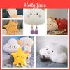 Soft And Fluffy Cloud And Star Plush Pillow Toy For Teenagers