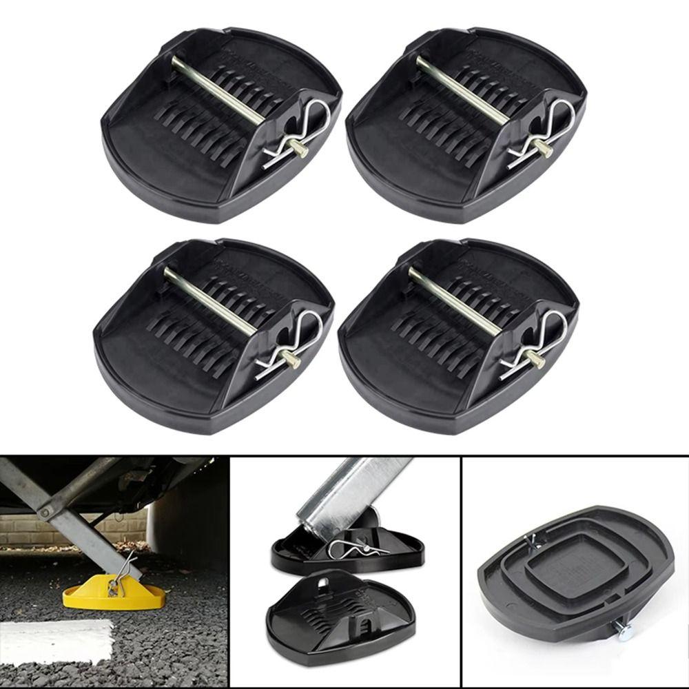 4pcs Easy Installation Caravan Jack Pads Support Adapter Jacking Lift Pad For Campervan