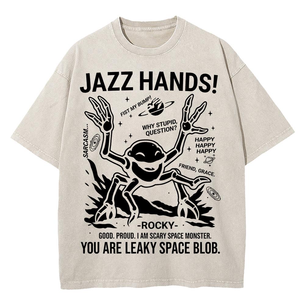 Cotton Vintage Washed Project Hail Mary Amaze You Sleep I Watch Tshirt Fashion Men Funny Casual Loose Acid Wash Tees Shirts