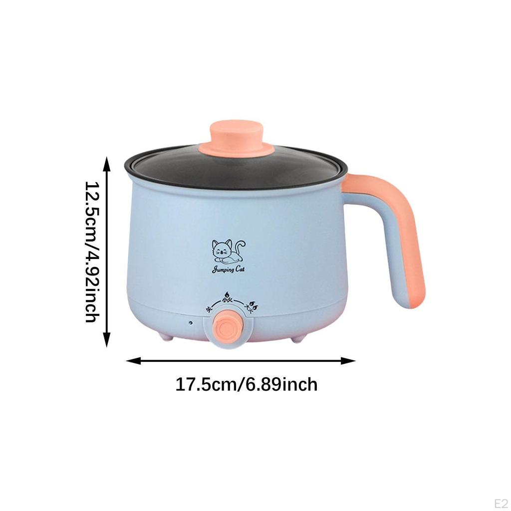 1,8L Elektrischer Kocher für Ramen und Nudeln Tragbarer Kochtopf