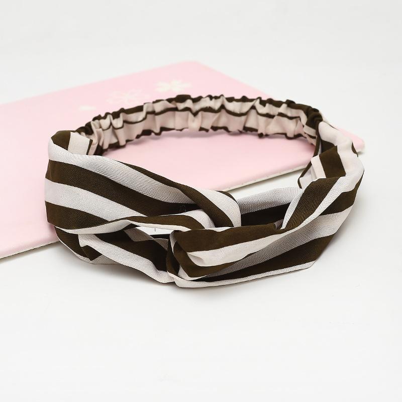 Fashion Bohemian Headband Print Hairbands For Women Girls Vintage Cross Knot Turban Bandanas Headwear Hair Accessories