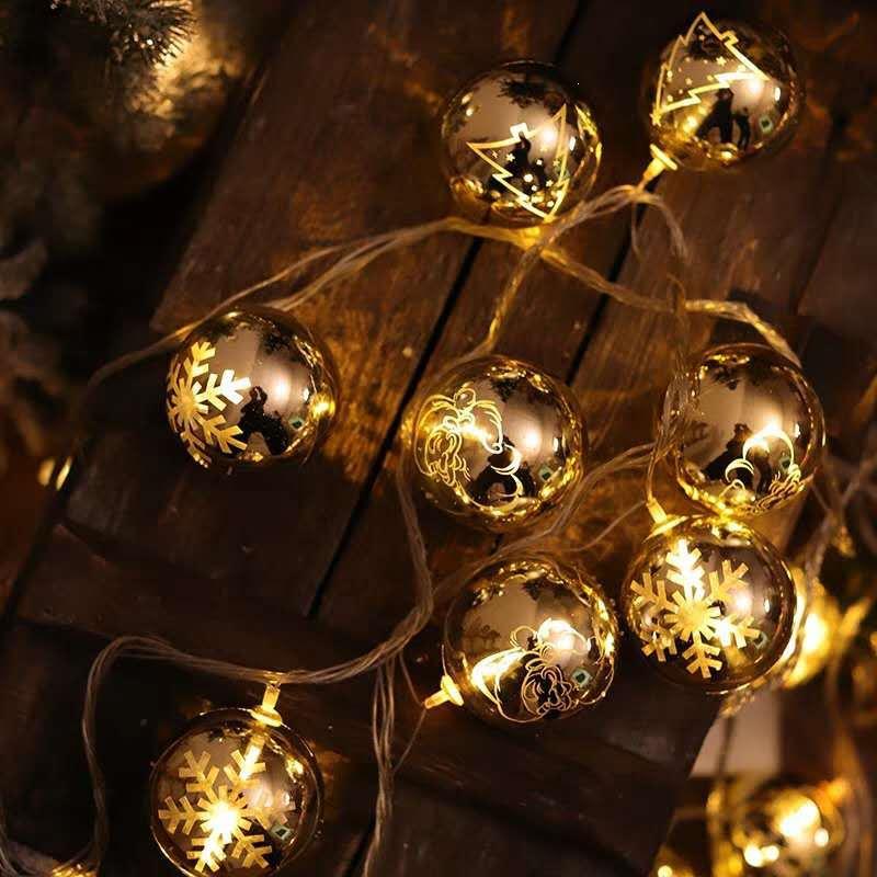 LED Christmas Ball String Lights for Trees and Decorations