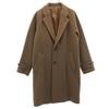Green Label Relaxing Wool Blend Melton Chester Coat M FAbRICA TESSUTI Men's Used