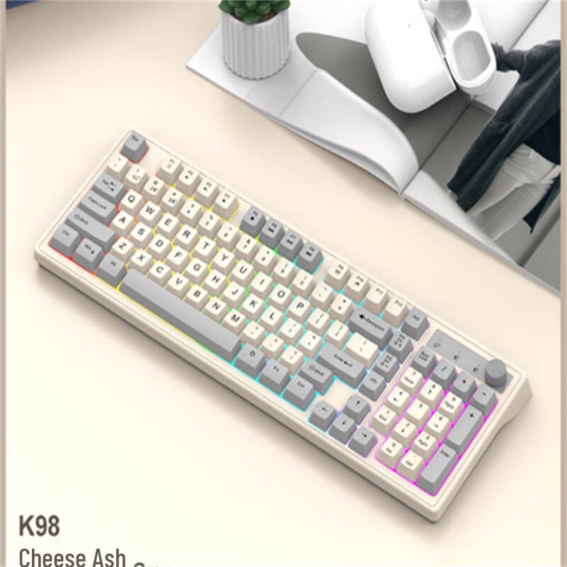 

JYK98 98-Key Dual-Mode Wireless Mechanical Keyboard