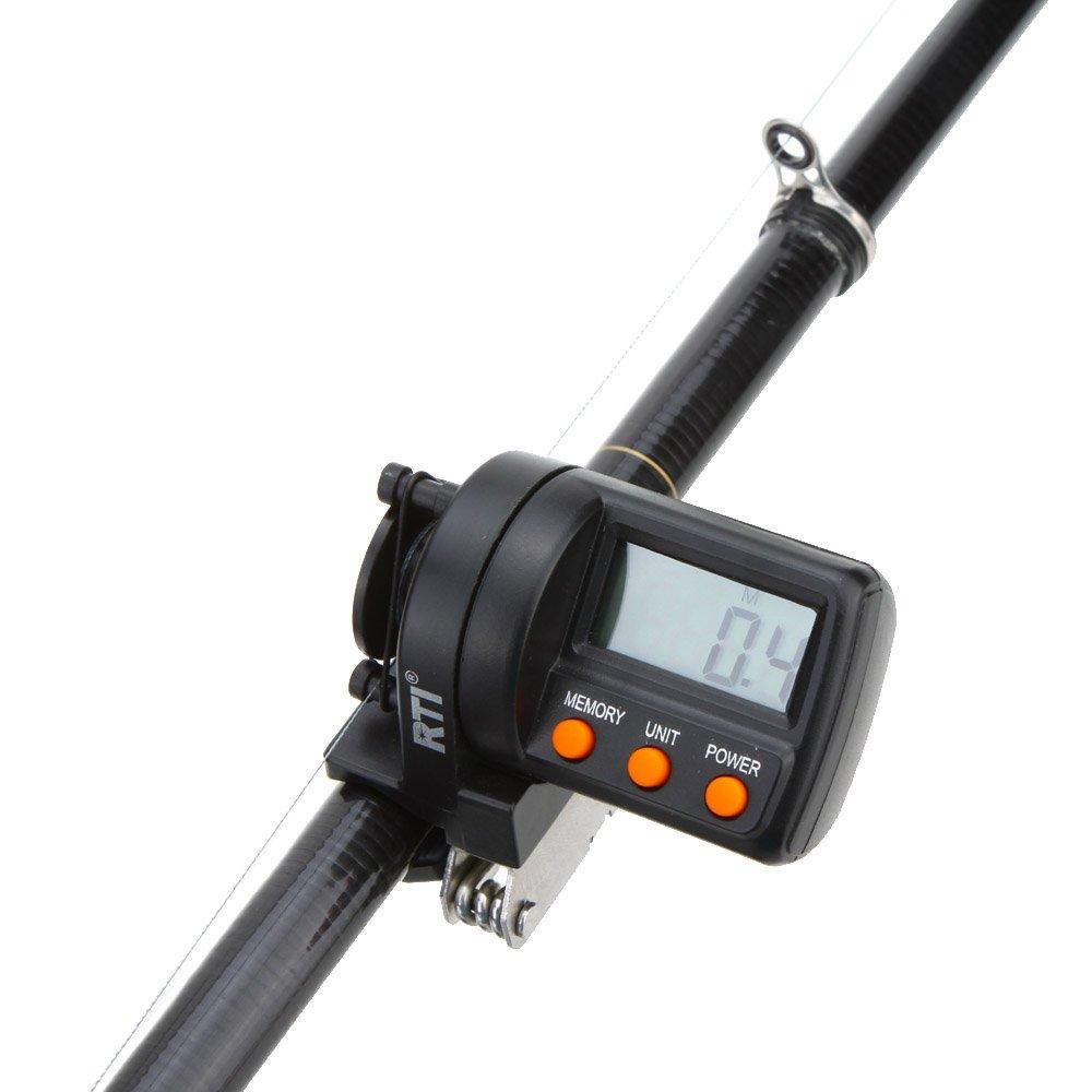 LIXADA 999.9M Digital Scale, Fishing Measure, Digital Display Fishing Line Counter
