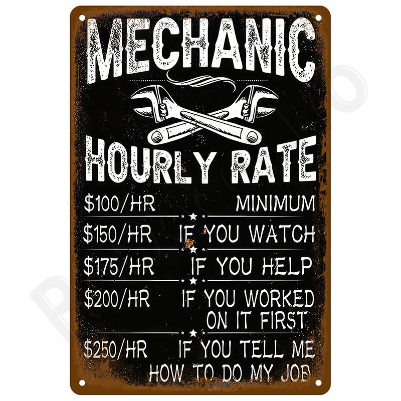 Metal Sign Room Vintage Metal Plate Home Decoration Luxury Wall Decor Items Art Mural Bar Retro Plates Tin Sign Poster Man Cave