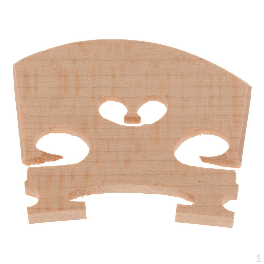 Wooden Violin Bridge Available /4,3/4,1/4,1/2,1/8 Solid Wood