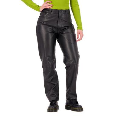 Jack & Jones Grace Straight Leather JJXX High Waist Trousers