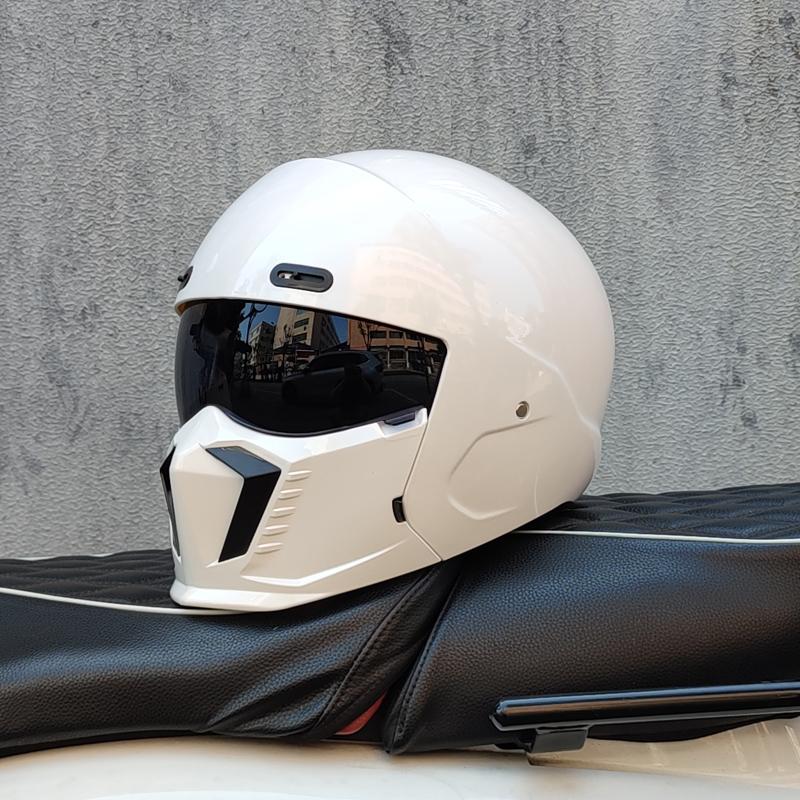 New Scorpion Retro Motorcycle Cascos Moto Locomotive Personality Multi-purpose Combination Helmet Half M L XL XXL XXXL