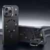 Ultra Thin Metal Lens Holder Frameless for Magsafe Magnetic Case for Iphone 17 Air 16 15 14 Pro Max 13 Solid Matte Skin PC Cover