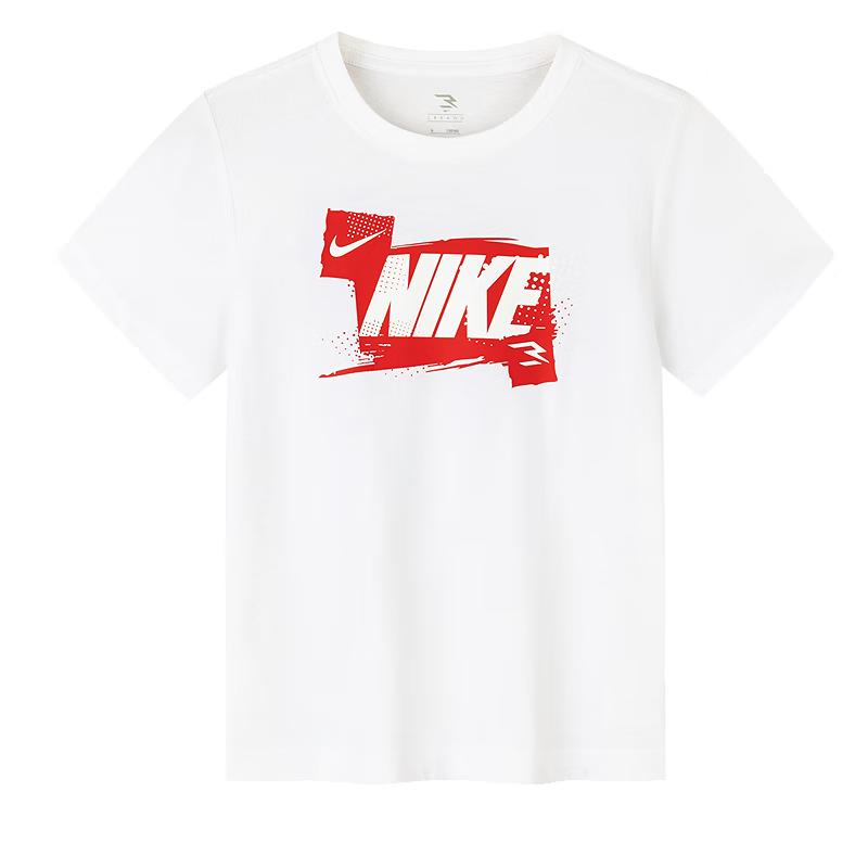 

Хлопковая футболка с коротким рукавом NIKE3BRAND для мальчиков с логотипом M