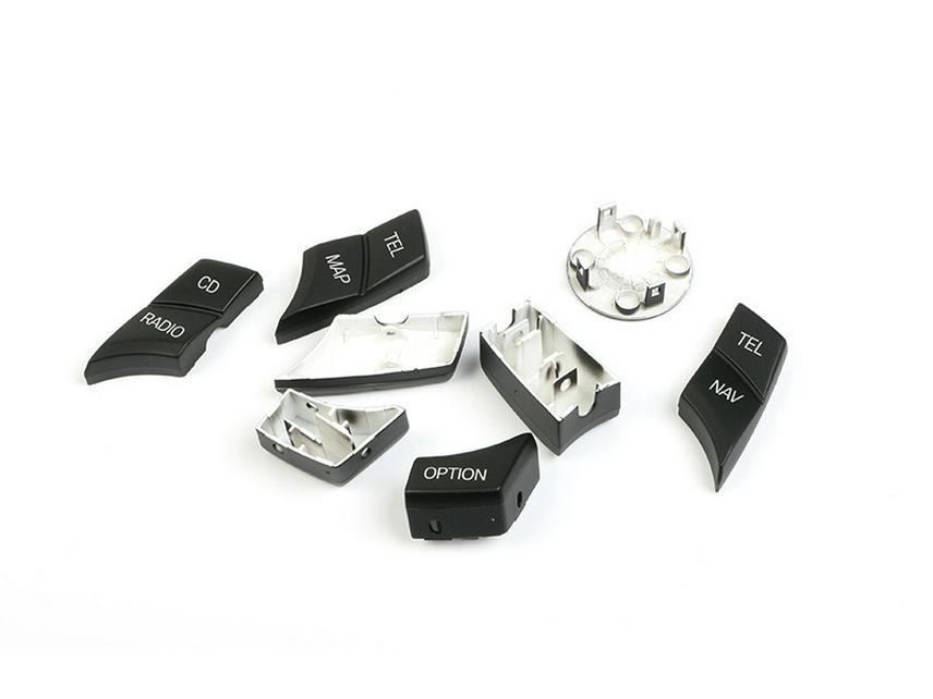 Compatible with BMW E Platform Central Control Multimedia Buttons for Older 3 Series, 5 Series, X5, X6, E90, E70 iDrive Controllers.