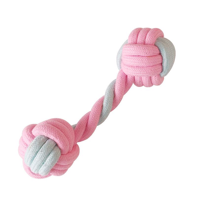Candy-colored, Chewable Cotton Rope Teething Toy Set, Pet Gnawing, Dog Chewing Toy, Pet Teething