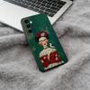 A-Artist F-Frida K-Kahlos Black Soft Silicone Phone Case for Samsung Galaxy A73, A71, A72, A70, A53, A52, A51