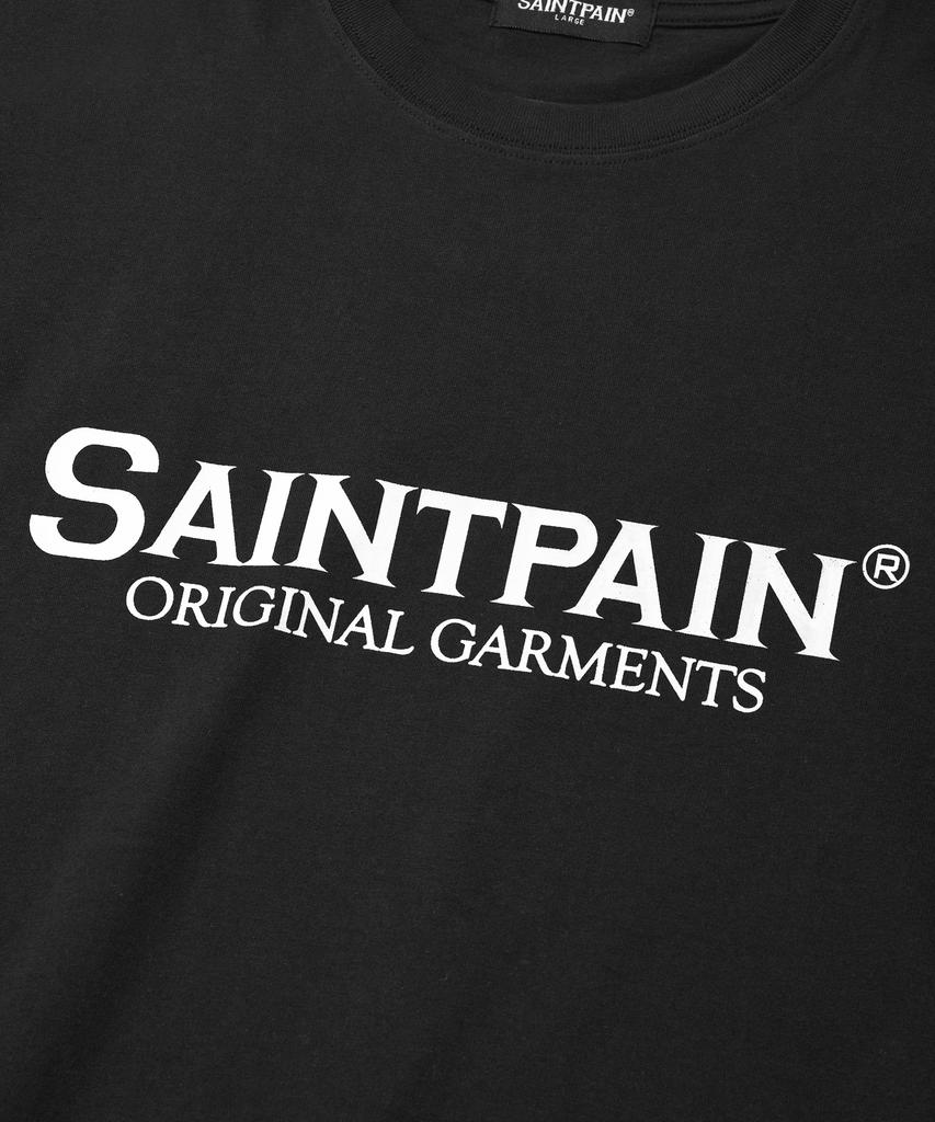Saint Pain Sp Original Logo T-Shirt - Black And White