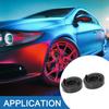 A ABSOPRO Car Rubber Housing Seal Cap 70mm Inner Diameter Headlight Dustproof Cover Waterproof Cover (Set of 2)