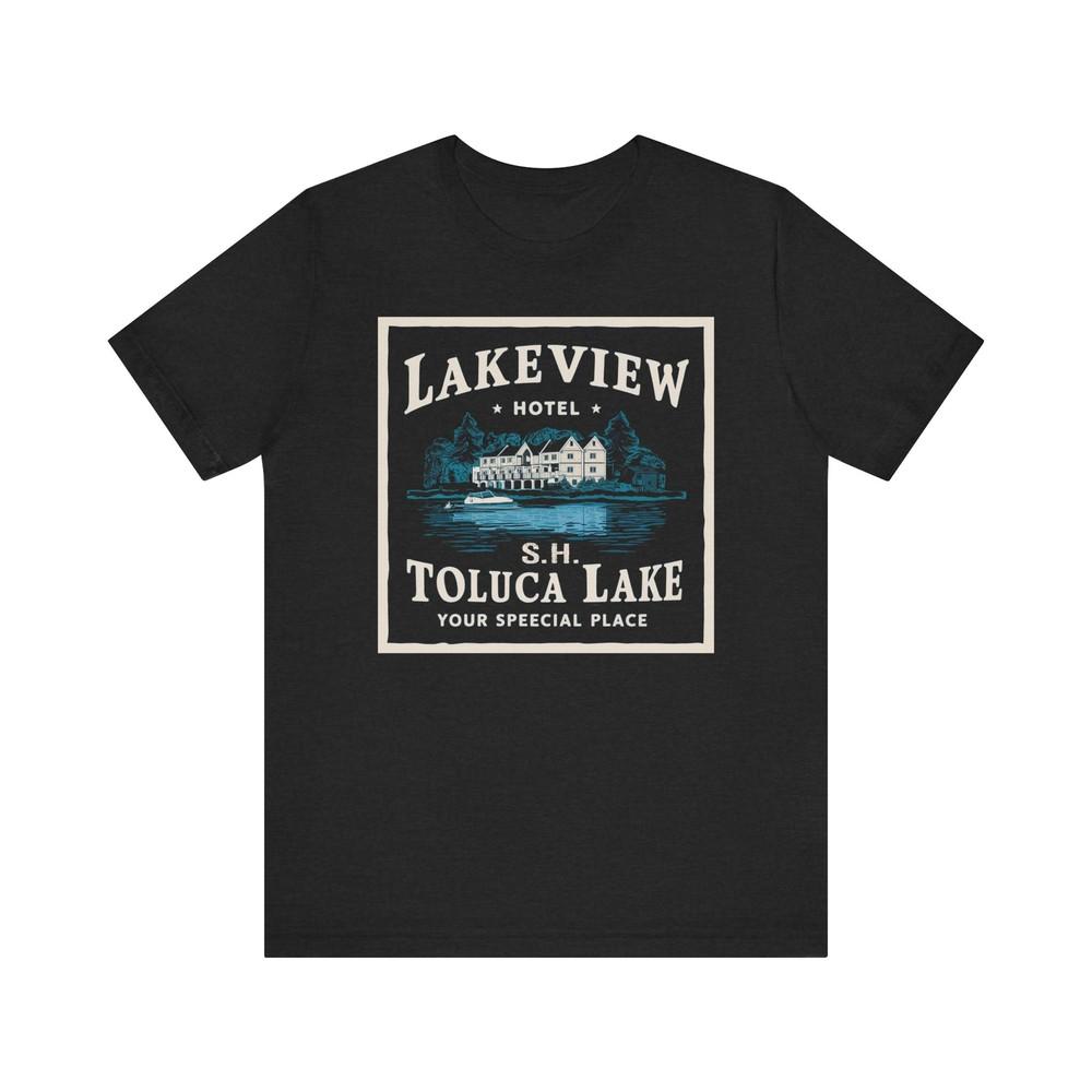 college students Cotton T-shirt Silent Hill Lakeview Hotel Horror Gamer T-Shirt, Silent Hill 2 Gifts, Shirt,Unisex,gift,Top
