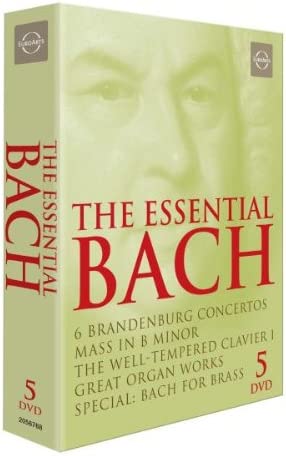 

DVD JOHANN SEBASTIAN BACH - The Essential Bach 5DVD 2056768 EuroArts 2007 Europe Classical Used
