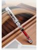PENBBS 495 Piston Fountain Pen - Large Capacity Transparent Acrylic Unisex Writing Pen