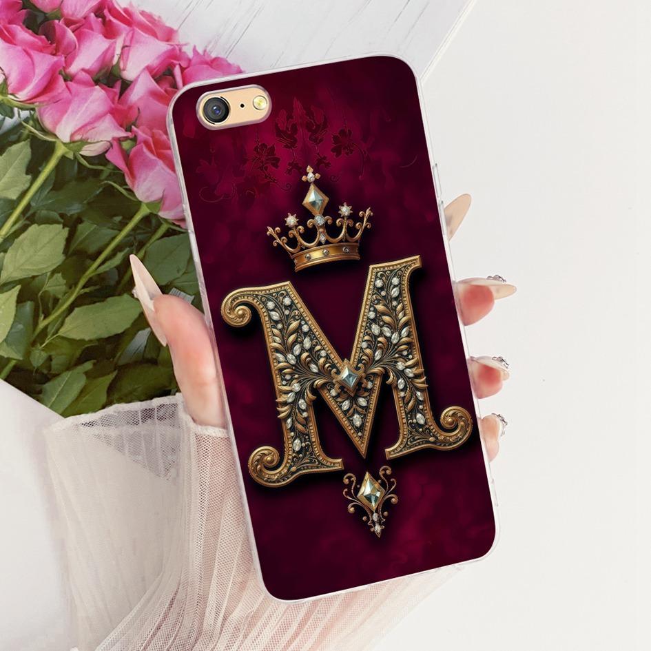 For OPPO A71 2018 Case CPH1801 Fashion A Z Letters Couple Silicone Soft TPU Phone Case For OPPO A37 A37f A37m Neo 9 OPPOA71 Capa