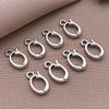 18K Gold Plated Zircon-Inlaid Openable Clasp for DIY Pearl Necklace Jewelry