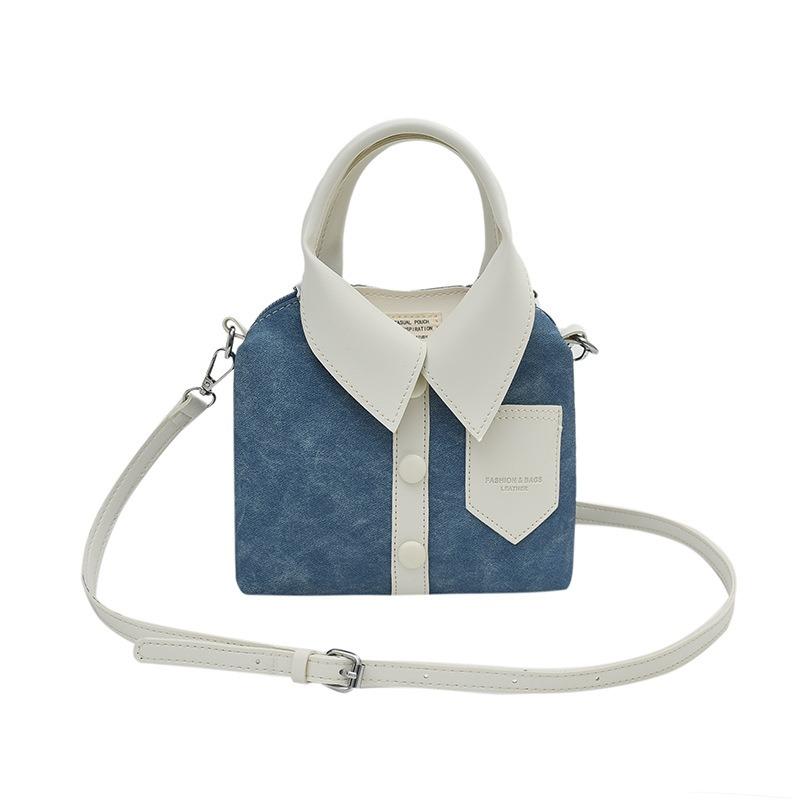 Niche Unique Bag Women's New Simple and Fashionable Messenger Bag Texture Single Shoulder Hand Bag Tide
