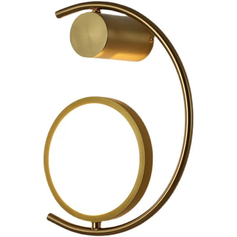 Bedside Wall Lamp LED Master Bedroom Light Luxury Creative Design Wall Lamp Modern Minimalist Living Room Background Wall Lamp