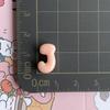Resin Alphabet Letter Charms 26Pcs Cute Bubble Design Pastel Full A-Z Set for DIY Necklace Bracelet Friendship Gifts