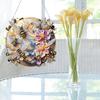 2D Flat DIY Diamond Painting Set Hanging Diamond Art Kits Rhinestone Diamond Art Window Pendants Wall Decor for Home & Windows
