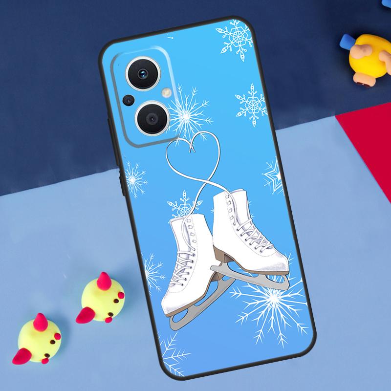 Ice Skating For OPPO Reno 7 8 Lite 8T 10 11 12 13 14 Pro 11F 12F 13F 14F OPPO Find X8 X5 X6 X9 Pro Case