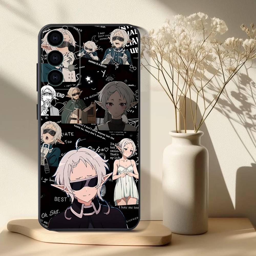Mushoku Tensei Jobless Reincarnation Phone Case For Samsung S 25,24,23,22,30,21,10,9,Ultra,Plus,Lite,FE,4,5G Black Soft Case