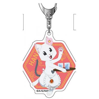 Ramen Akaneko Ramen Akaneko  Acrylic Key Holder Ramen Akaneko 04 Hana