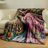 Bohemian Floral Fairy Art Blanket bedroom Blanket for Livingroom Couch lunch break Soft throw for Friend's festival Gift