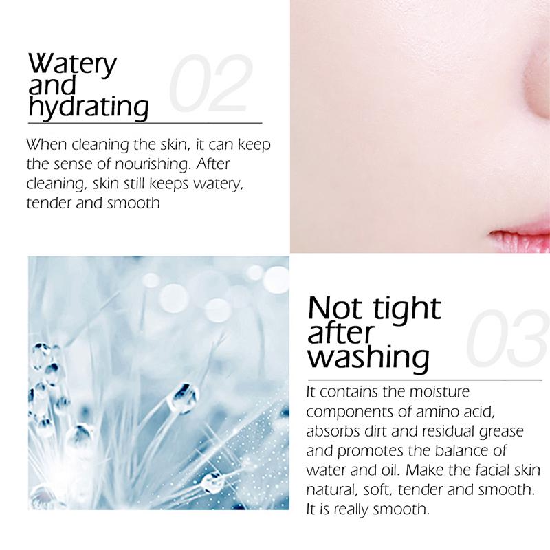 Nicotinamide Amino Acid Deep Cleansing, Exfoliating and Anti-aging Face Cleanser