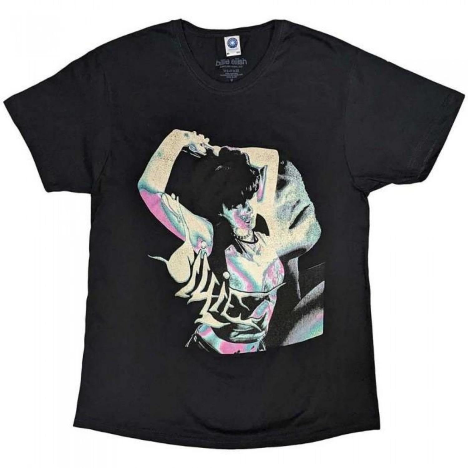 Billie Eilish Unisex Adult Portrait T-Shirt S