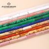 4x13mm Pierre Naturelle Agate Jaspe Turquoise Tube Cylindre Forme Perles Espacement Lâche Pour Fabrication de Bijoux Bracelet DIY Accessoire