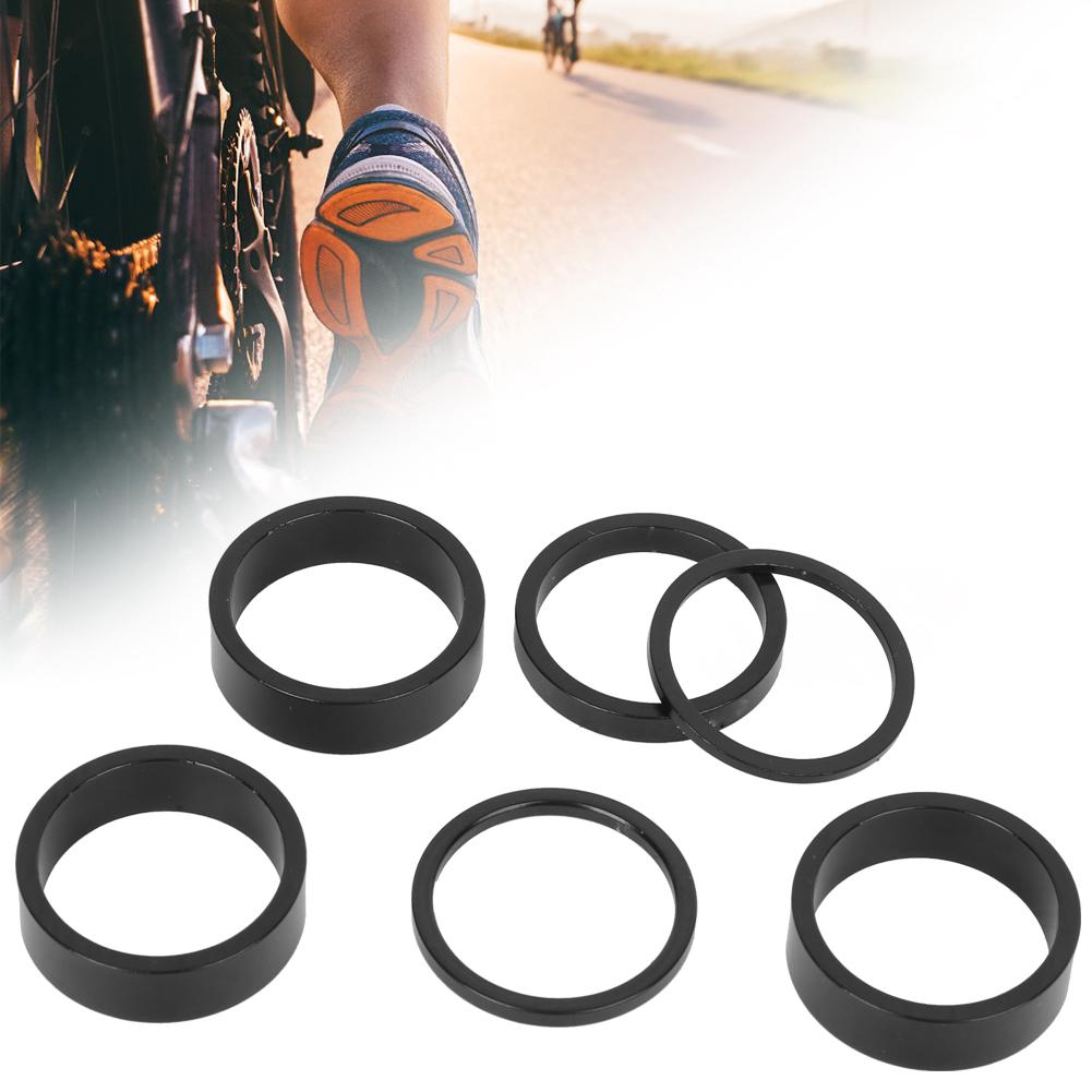 Bicycle Front Fork Washer Headset Gasket Aluminium Alloy Spacers for Mountain Road Bike Fixed GearBike Washer