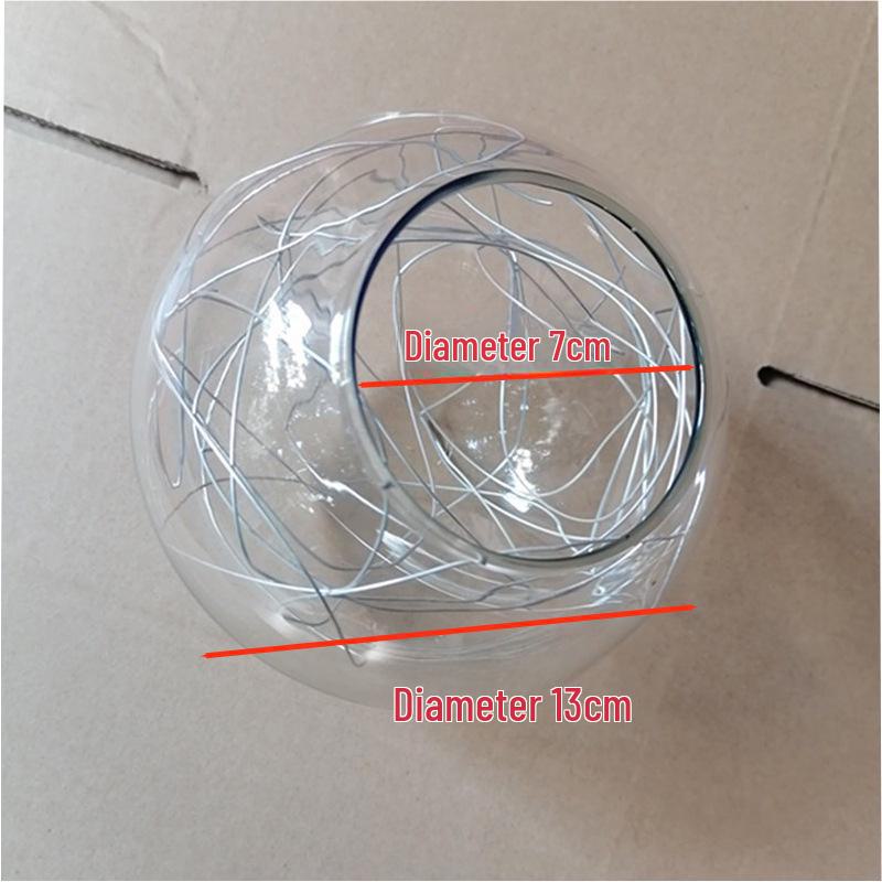 Magic Bean Milky White Glass Ceiling Lamp Shade for Restaurants and Living Rooms Chandelier