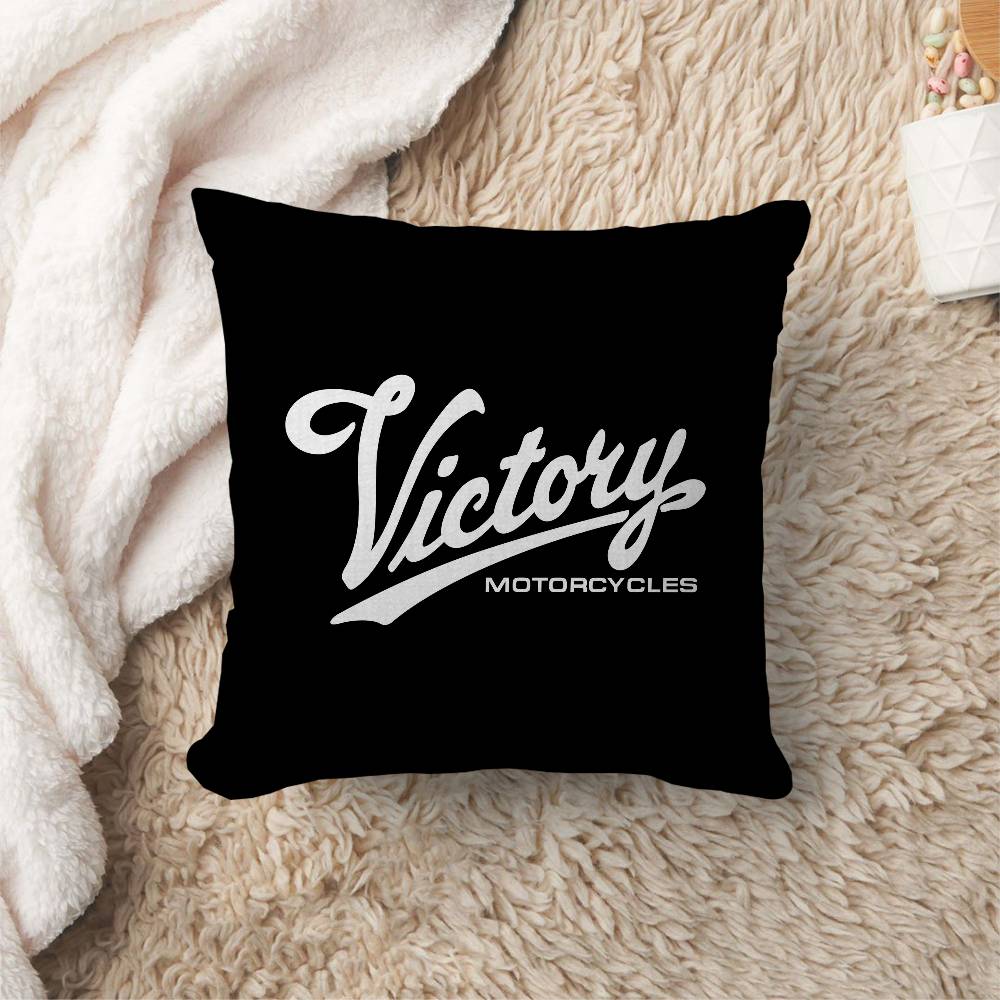 V-Victorys Motorcycles Racing Office Cushion Pillowcase Car Cushion Cover45X45Cm Lumbar Pillowcase Sofa Pillowcover