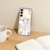 Angel Bunny Girl Phone Case For Samsung Galaxy A73,A72,A71,A70,A53,A52,A51,Others Soft Black Cover