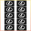 2/5/10Pc Carbon Fiber Small Steering Wheel Car Logo Multifunction 3D Stickers For Lexus LS IS350 ES300 GS350 CT200h GX460 LX570