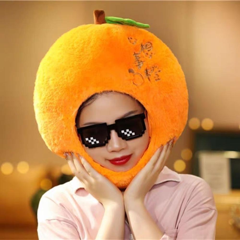 Soft Onion Headpiece Costume Hat Funny Fun Party Headwear Cartoon Plush Hat for Men Women Kids